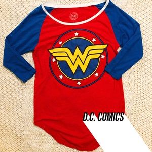 D.C. Comics Wonder Woman BaseBall Tee